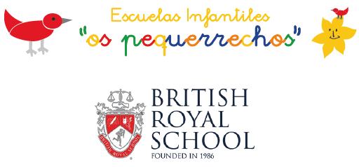 Logotipo OS PEQUERRECHOS Y BRITISH ROYAL SCHOOL